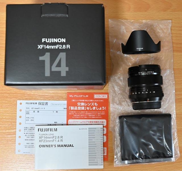 フジノンレンズ XF14mmF2.8 R