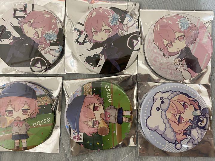 nqrse 缶バッジ(バラ売り可) - メルカリ
