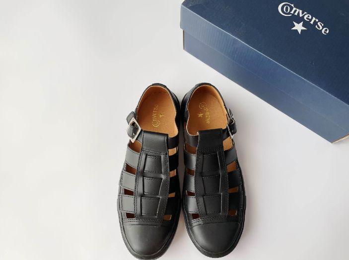 Converse オールスター クップ グルカサンダル OX ブラック
