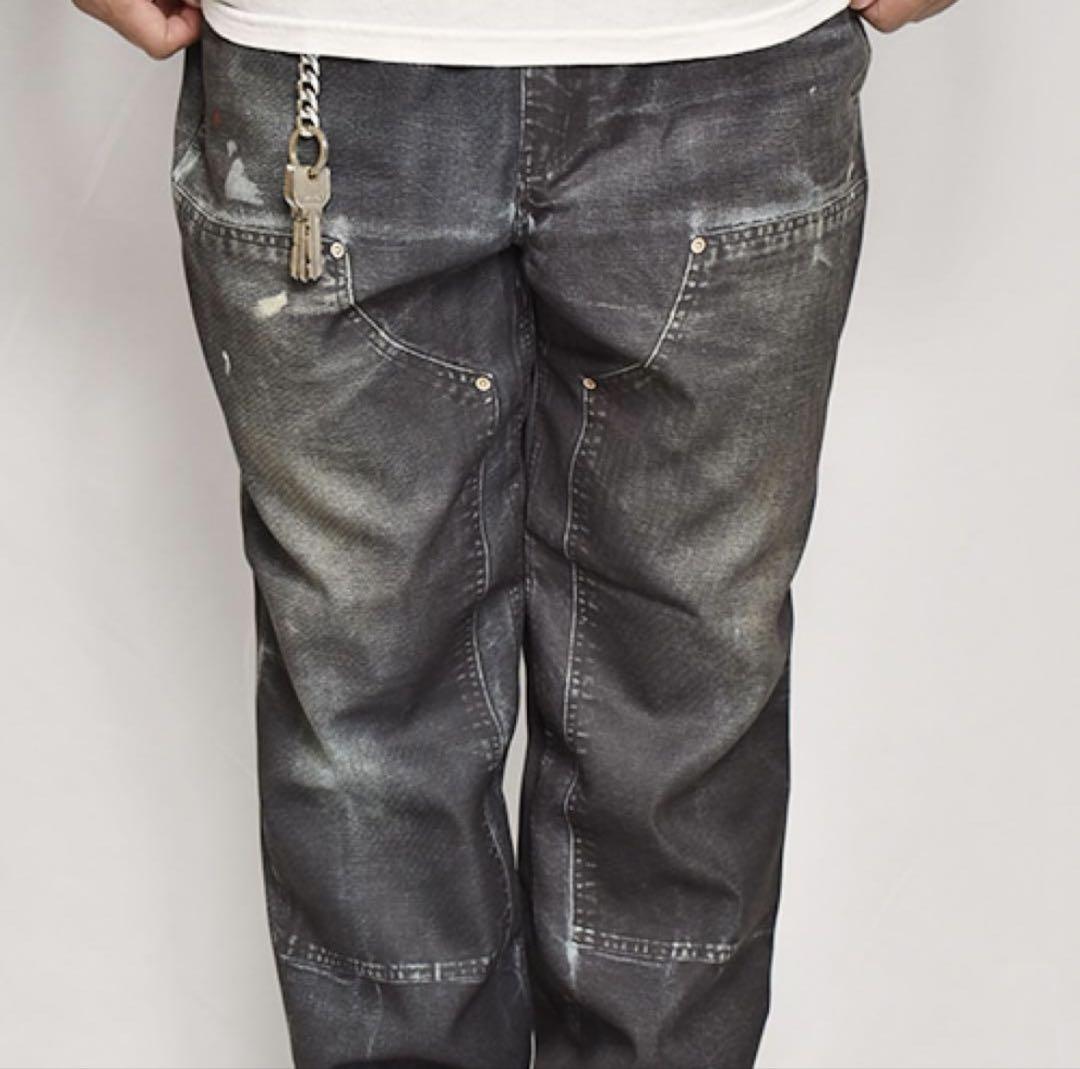 ガ*ャ様 Fake DoubleKnee Carpenter Easy Pant