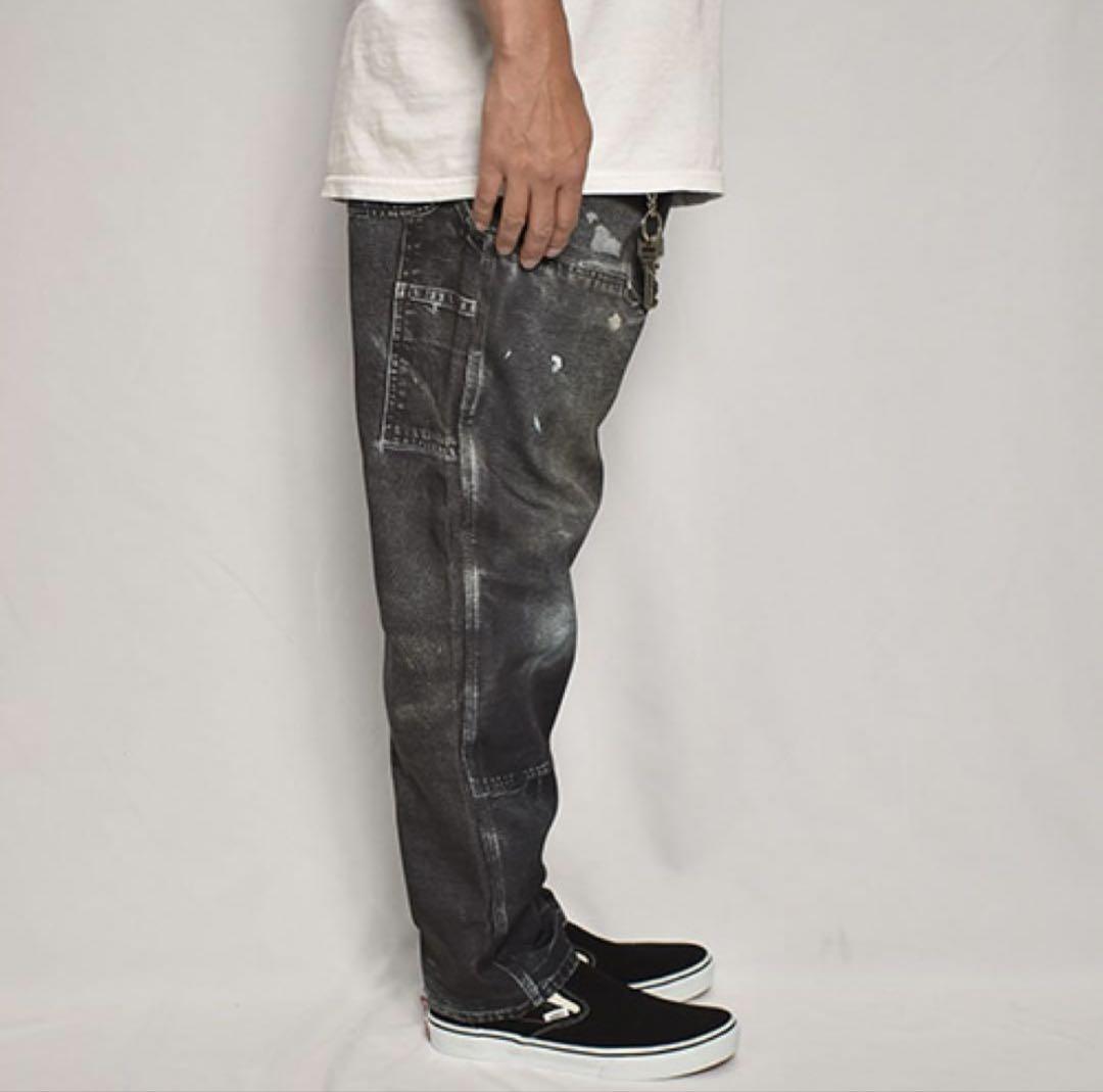 ガ*ャ様 Fake DoubleKnee Carpenter Easy Pant