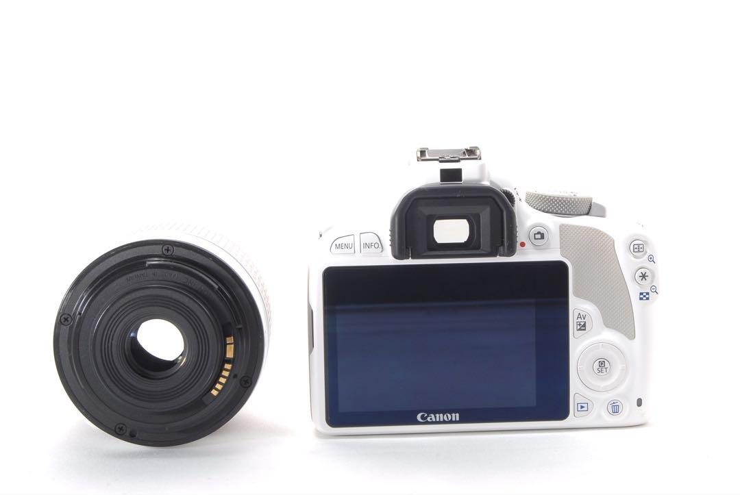 美品✨大人気カラー Canon kiss X7 レンズキット スマホに転送 ♪