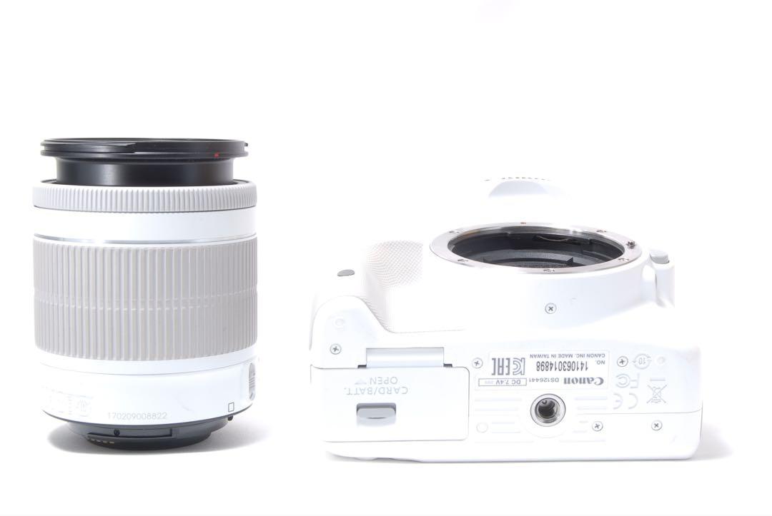 美品✨大人気カラー Canon kiss X7 レンズキット スマホに転送 ♪