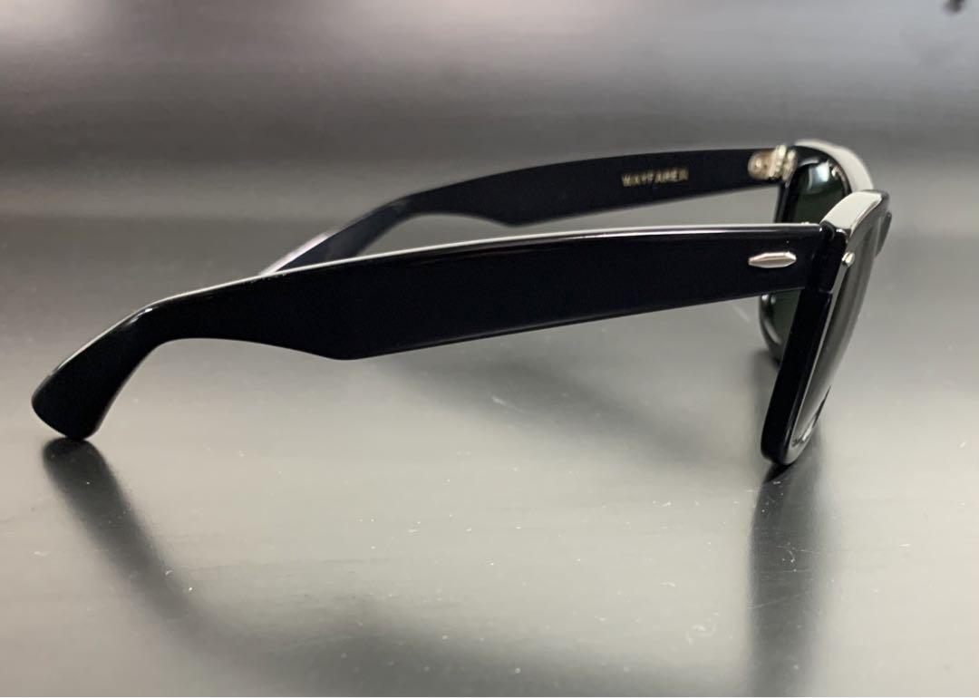 【希少美品】B&L WAYFARER USA 5022 ヴィンテージ　エボニー