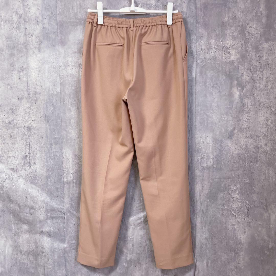 美品 ノーリーズ ソフィ テーパードパンツ 40 ピンク 日本製 ポケット