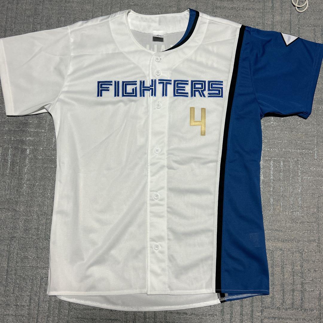 日ハム　上川畑　ユニフォーム　Lサイズ ファイターズ上川畑大悟選手レプリカユニフォームLサイズ - メルカリ
