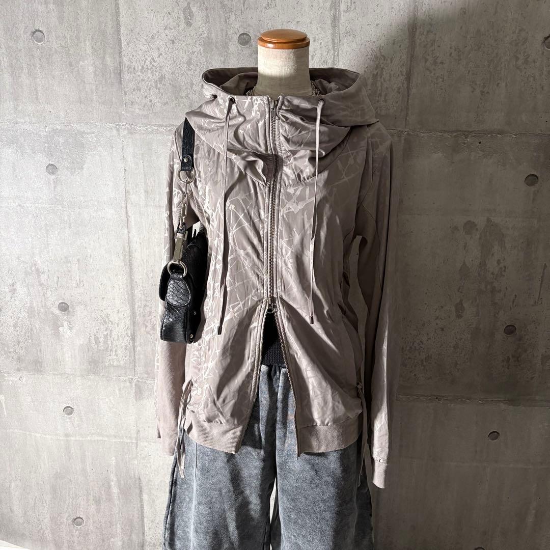 00s archive hooded blouson cyber y2k 00s archive hooded blouson cyber y2k