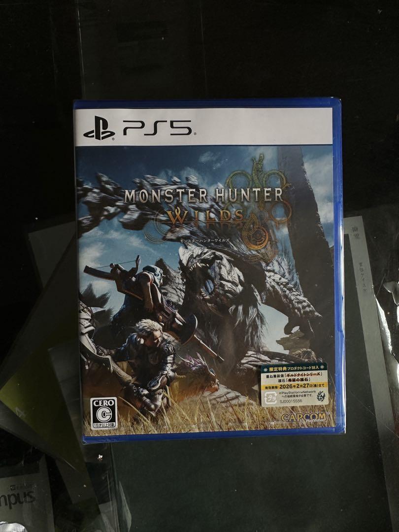 新品　MONSTER HUNTER WILD PS5
