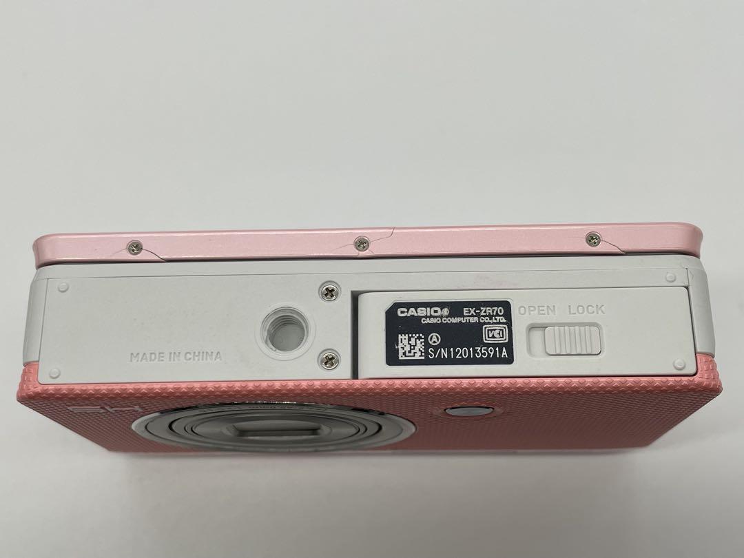 CASIO EXILIM EX-ZR70 ピンク 本体と付属品