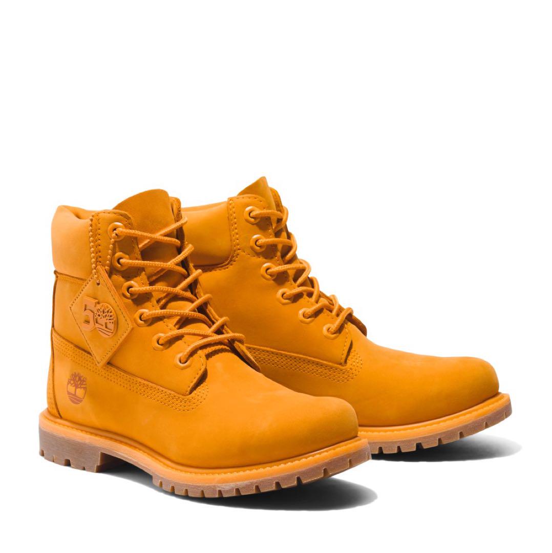 【50周年】Timberland 6インチ プレミアム ブーツ ダークチェダー