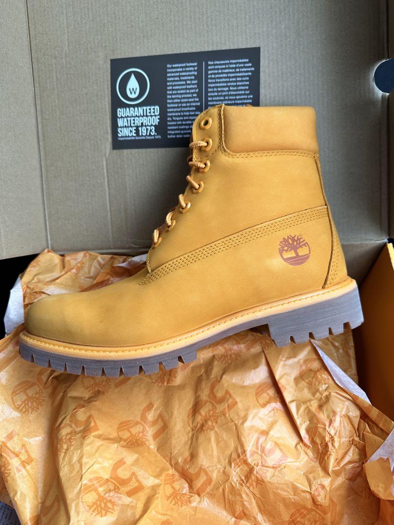 【50周年】Timberland 6インチ プレミアム ブーツ ダークチェダー