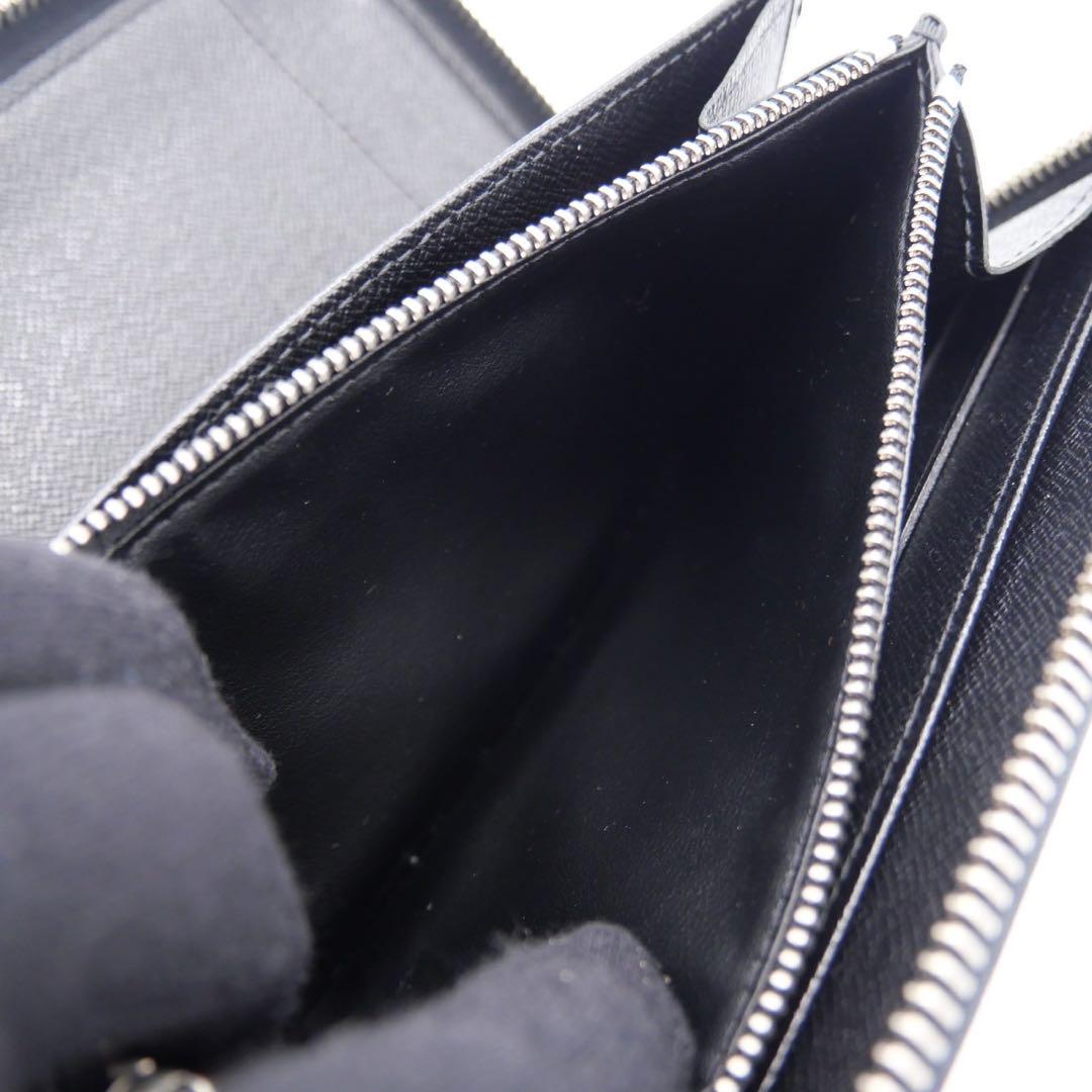 【茶箱・袋】ルイヴィトン ジッピーオーガナイザー ダミエ グラフィット 長財布