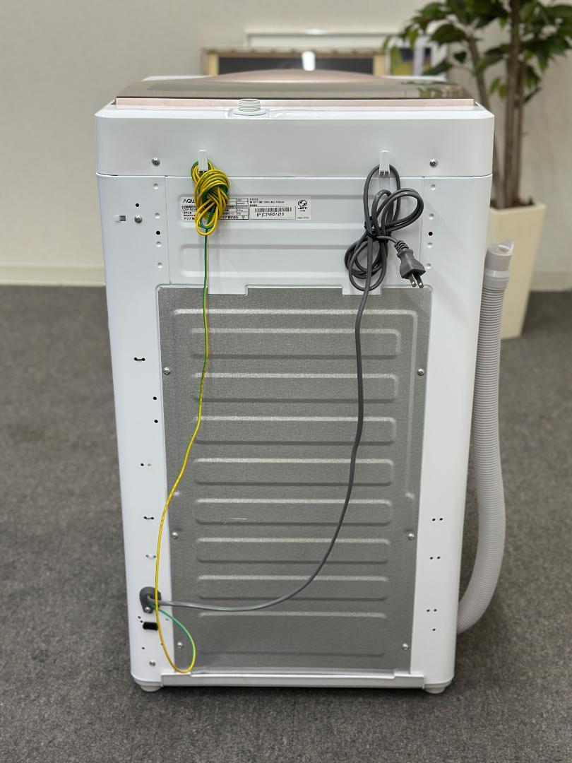 アクア全自動洗濯機 AQW-S5NBK(P) 5.0kg 2022年製