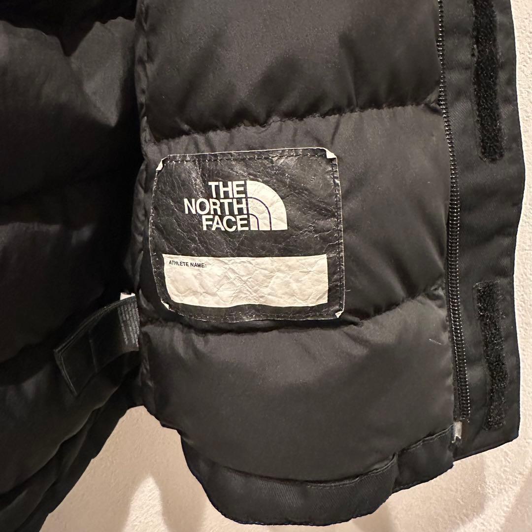 ノースフェイス ファー付 ロングダウンコート キッズ110 ブラック 550FP ノースフェイス ファー付 ロングダウンコート キッズ110 ブラック 550FP