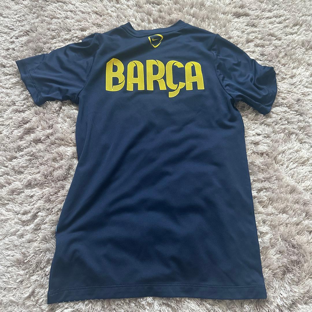 FCバルセロナ ドライフィット 青シャツ