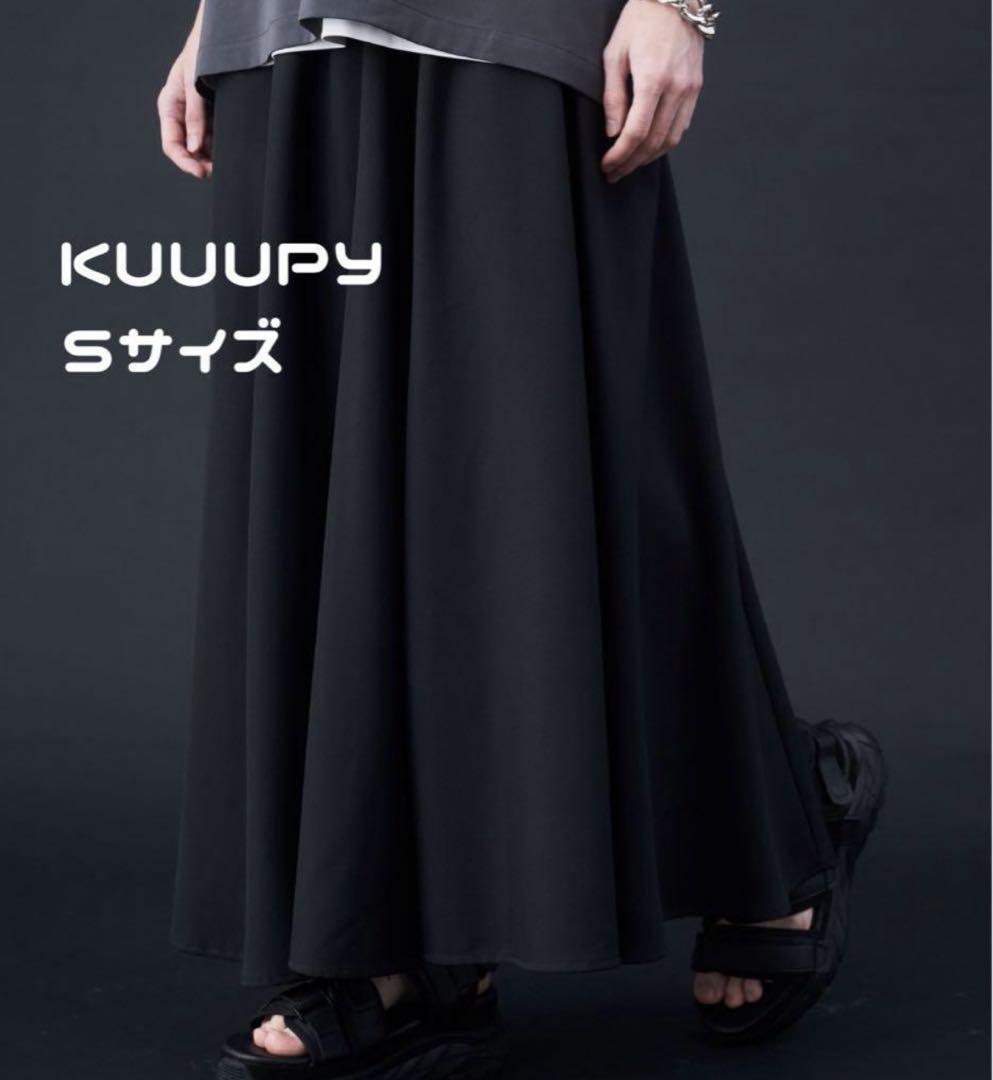 大人気✨️ KUUUPY クーピー ドレープギャザー 袴パンツ ブラック Sサイズ