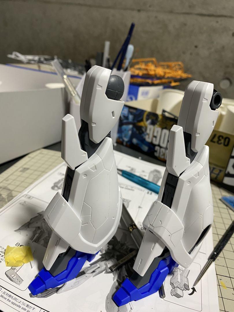 RE/100 ガンダムリントヴルム レビュー（改造・全塗装） - のる