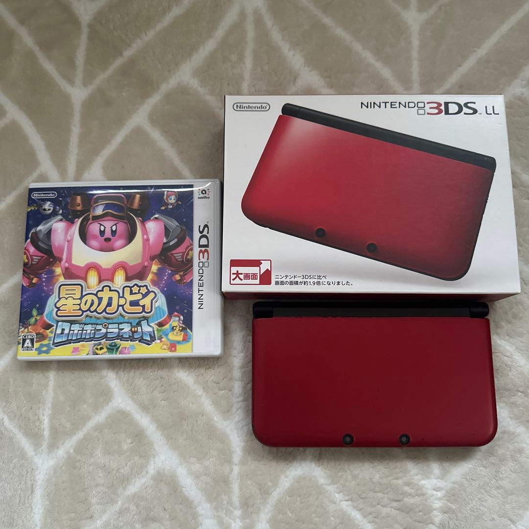 ニンテンドー3DS LL レッド 本体