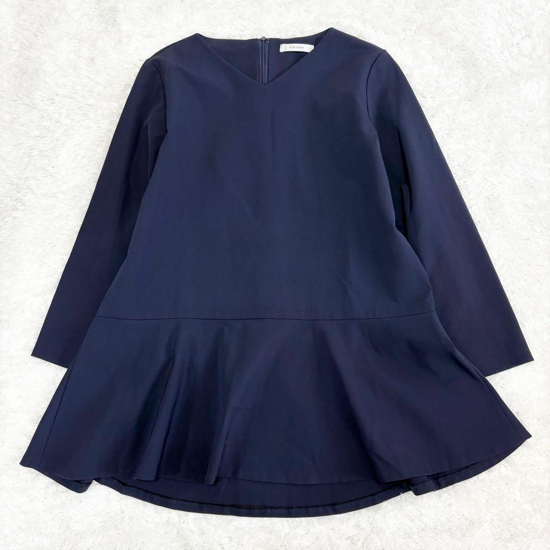 ADORE ナイロン2wayフ オーバートップス ネイビー 38M・ADORE