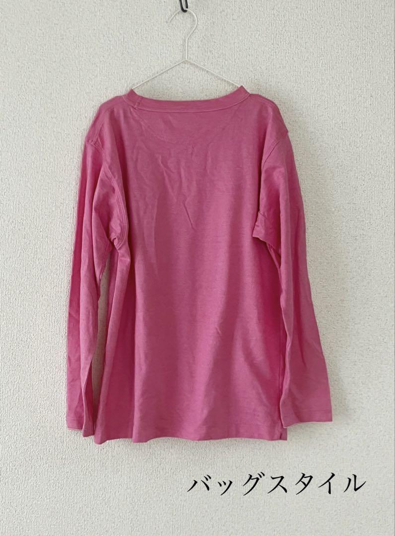 美品　45RPM 45R 天竺908オーシャンピンクTシャツ日本製　45rpm
