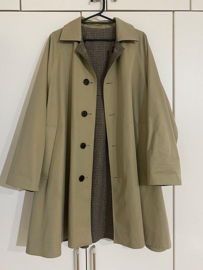 【TICCA】〈別注〉リバーシブル ステンカラーコート WOMEN