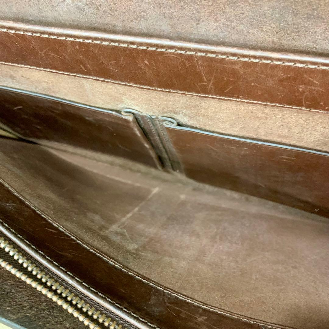 山口幸一 ラゲッジレーベル 吉田 ブライドルレザー ブリーフケース 山口幸一 ラゲッジレーベル 吉田 ブライドルレザー ブリーフケース