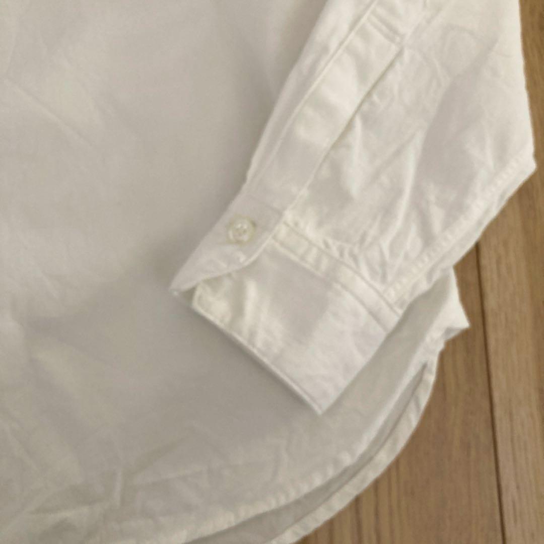 北欧、暮らしの道具店 やわらかコットンのバンドカラーシャツ