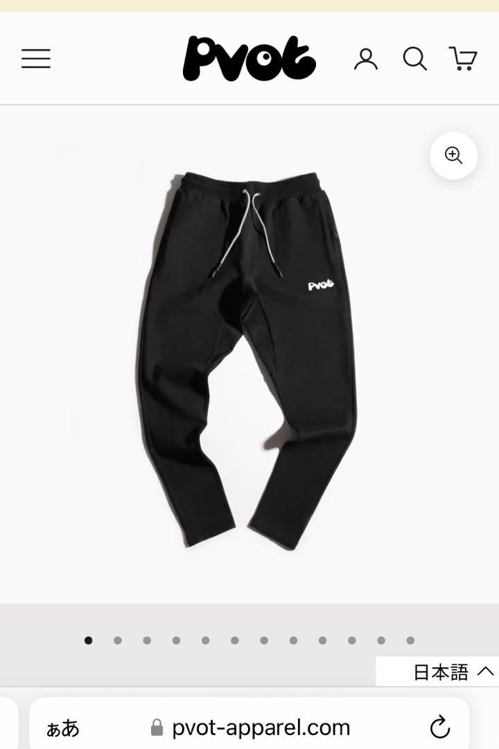 PVOTJOGGERPANTS 3RD ブラックジョガーパンツ M black