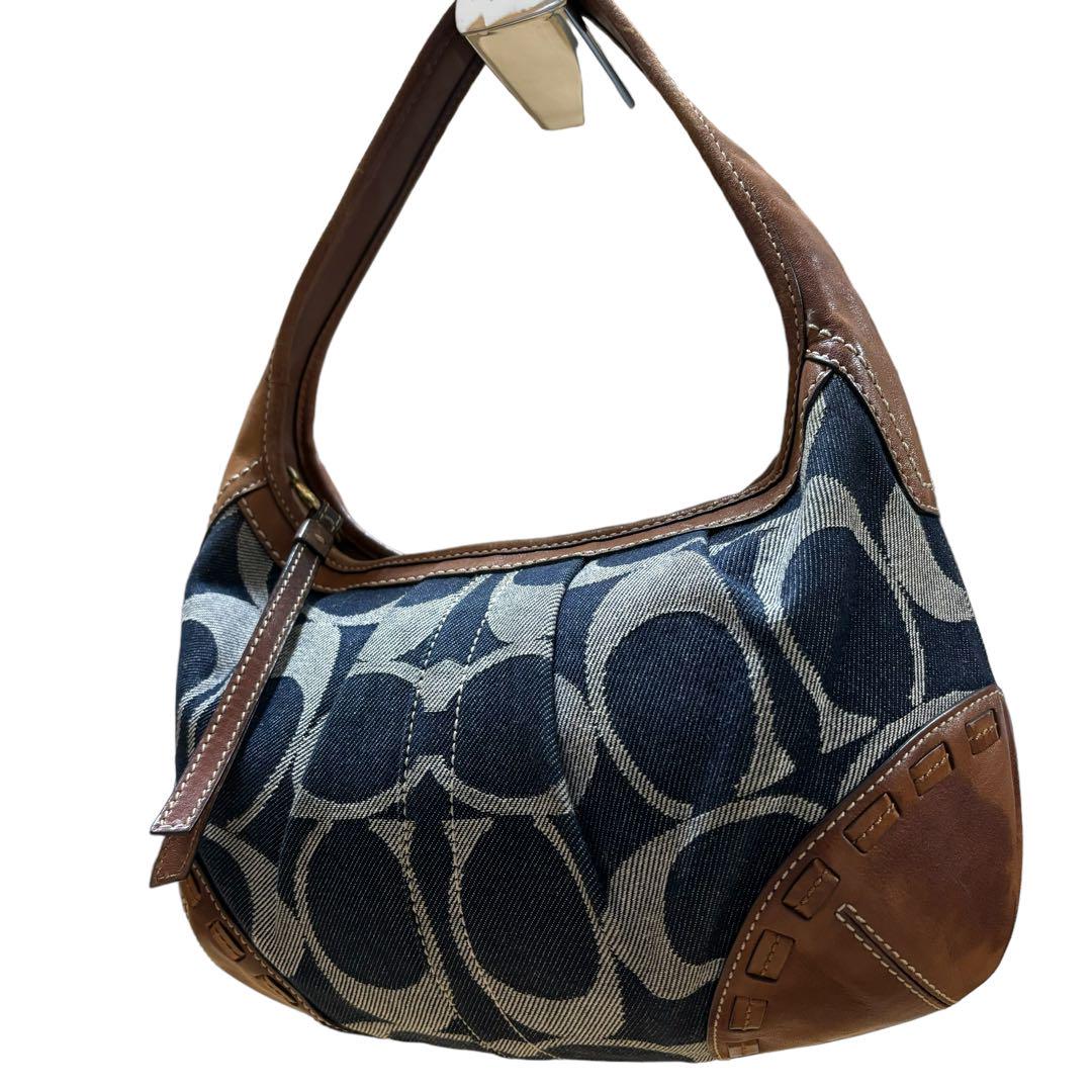 【受注生産品】 デニム ワンショルダー コーチ COACH シグネチャー メルカリ - 12750 バッグ