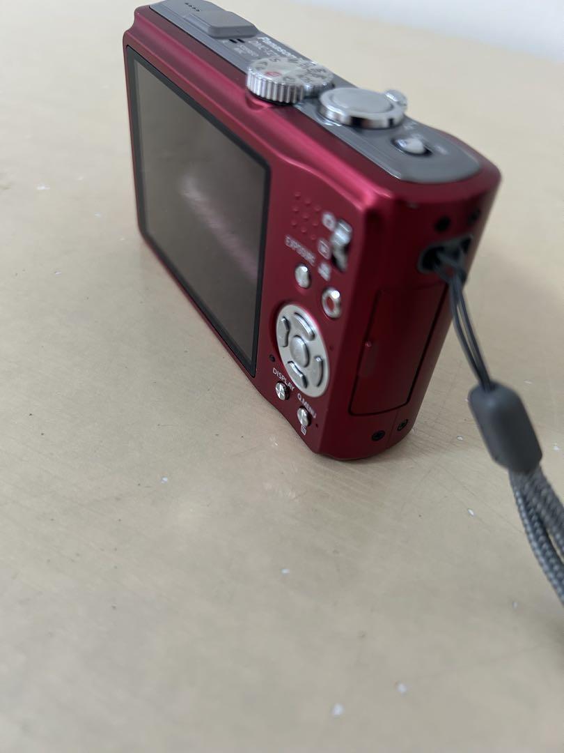 Panasonic LUMIX DMC-TZ7 デジカメ 赤 レッド