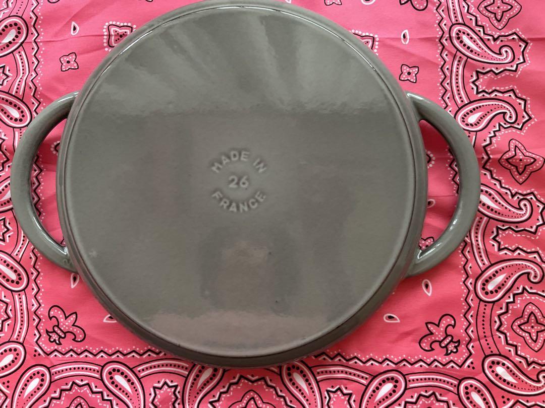 STAUB 鋳鉄グリルパン 26cm Made in France
