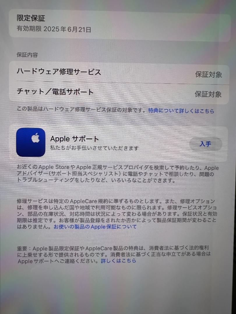 iPadPro11インチM4チップWi-Fi