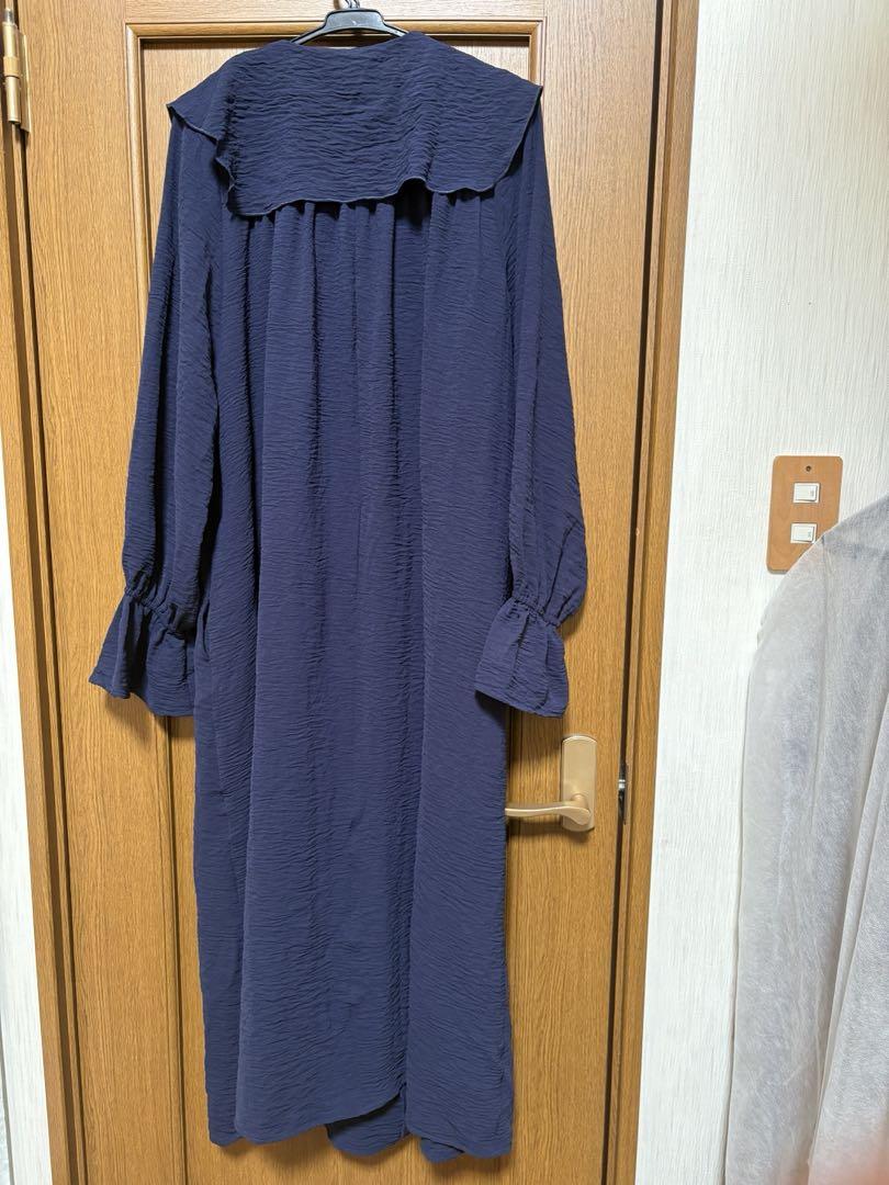 KBF フロントフリルワンピース