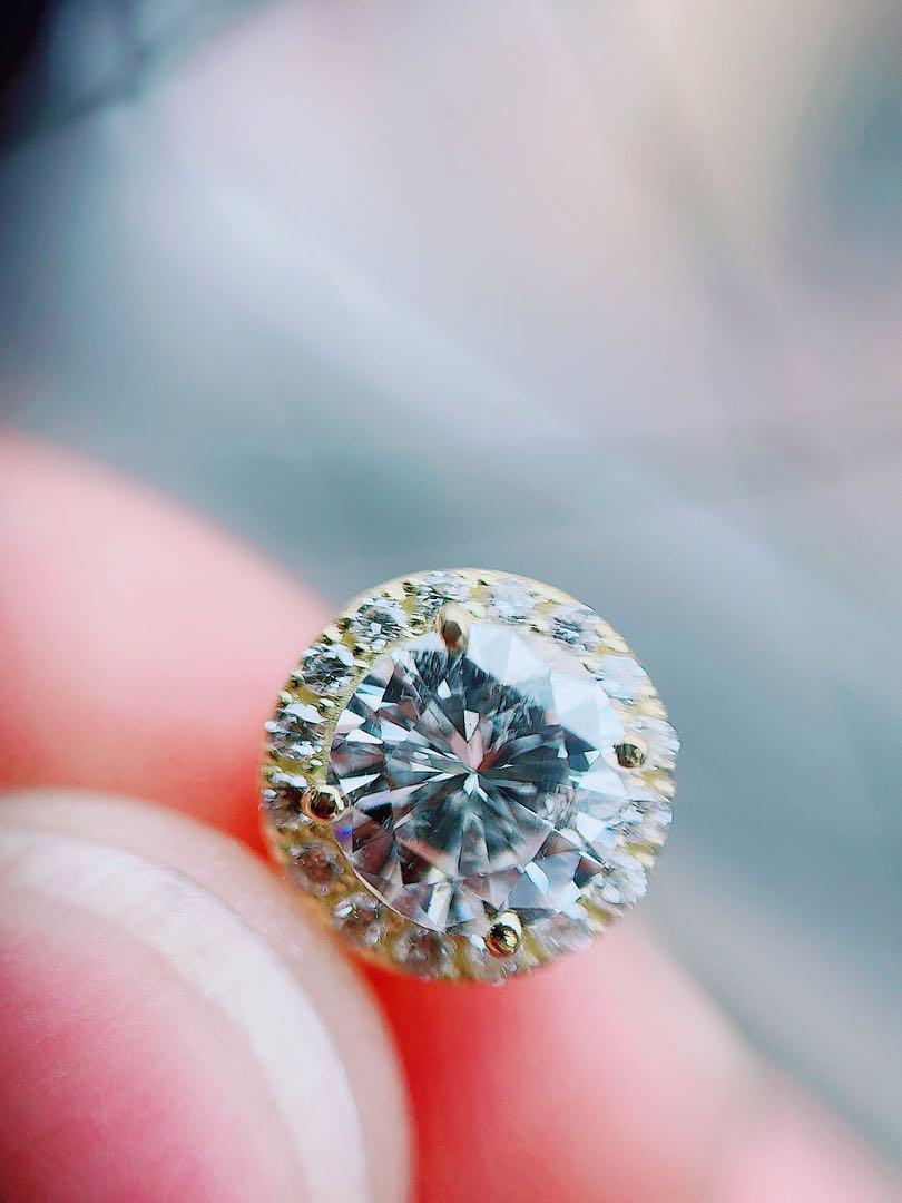★1.068ct★✨大粒ダイヤF,SI-2VeryGoodネックレスペンダント