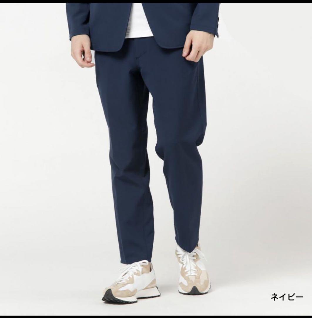 【試着のみ】ニューバランス THE CITY ストレートパンツ M ネイビー