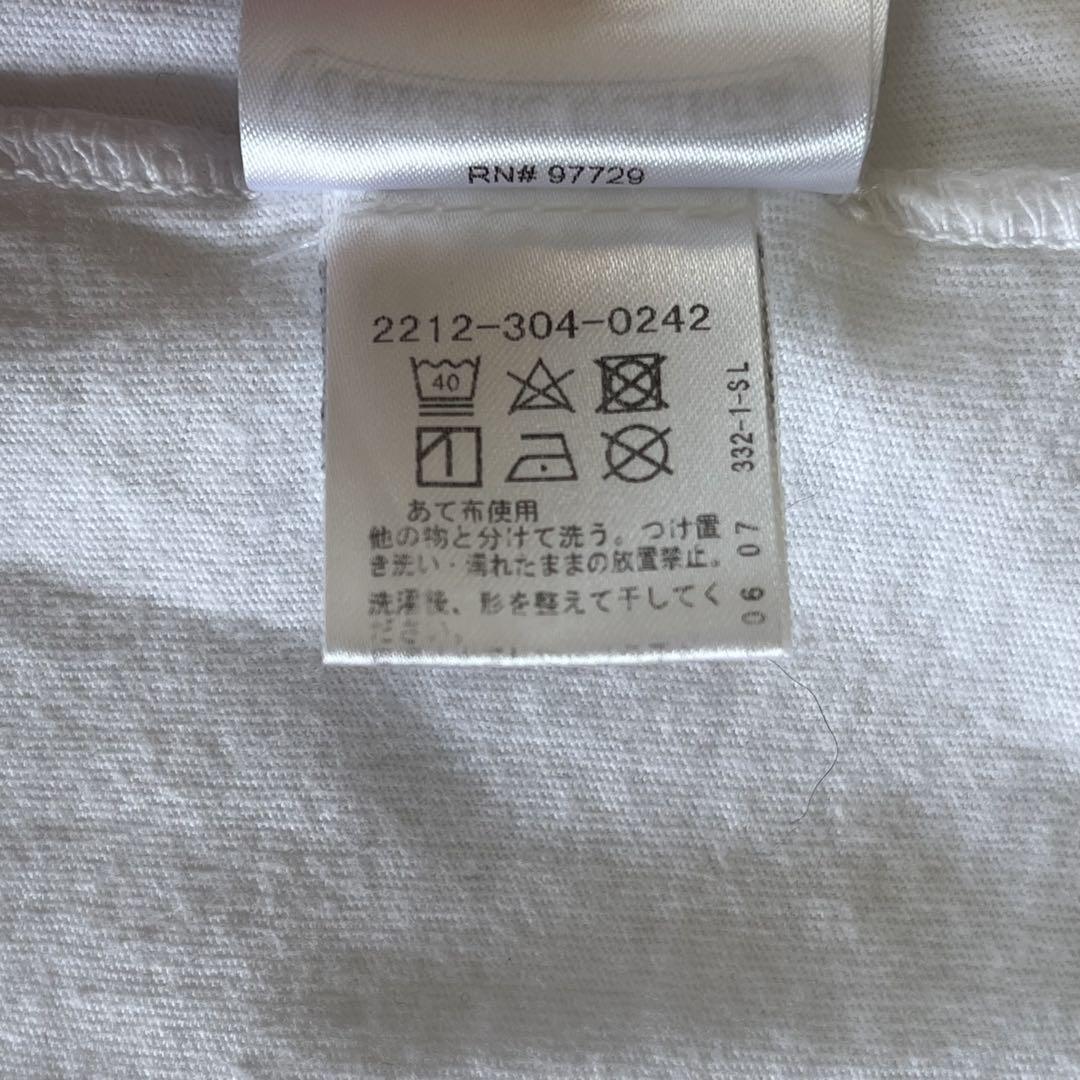 Chrome Hearts 袖ロゴ ロンT ホワイト