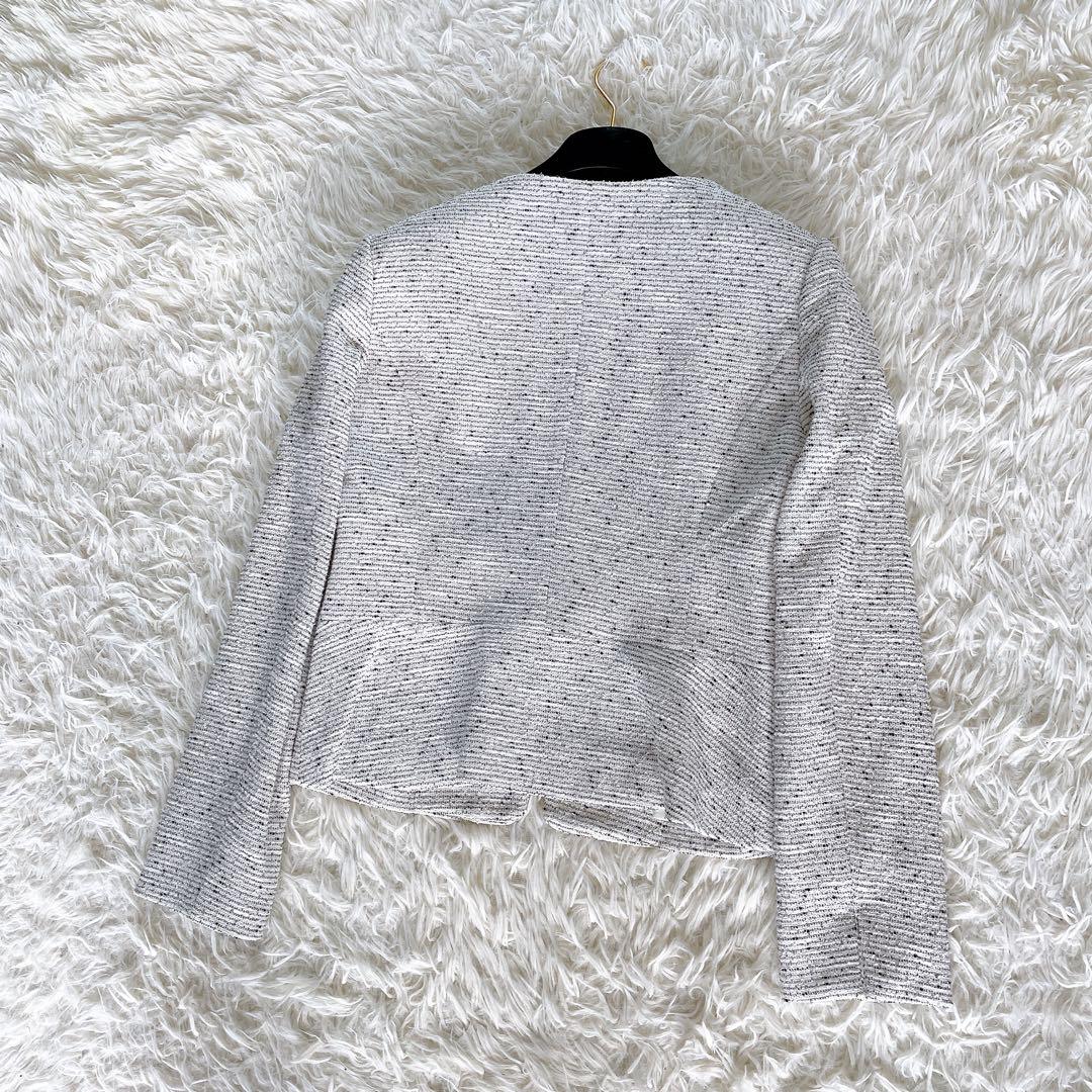 美品✨【プラステ】スラブツイードジャージーキーカラー