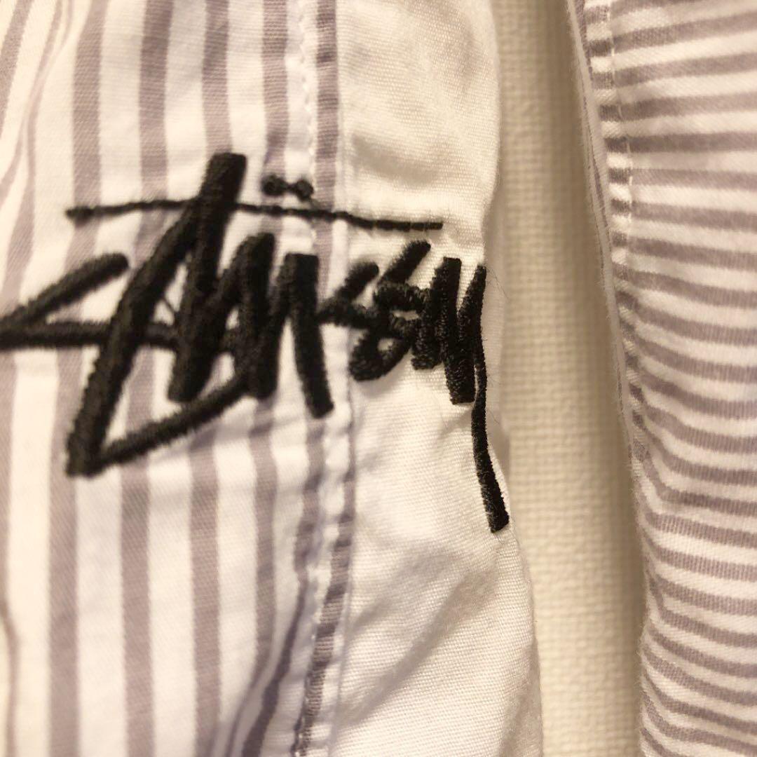 直営店に限定 Stussy Size M Shirt L/SL クレイジーパターン トップス