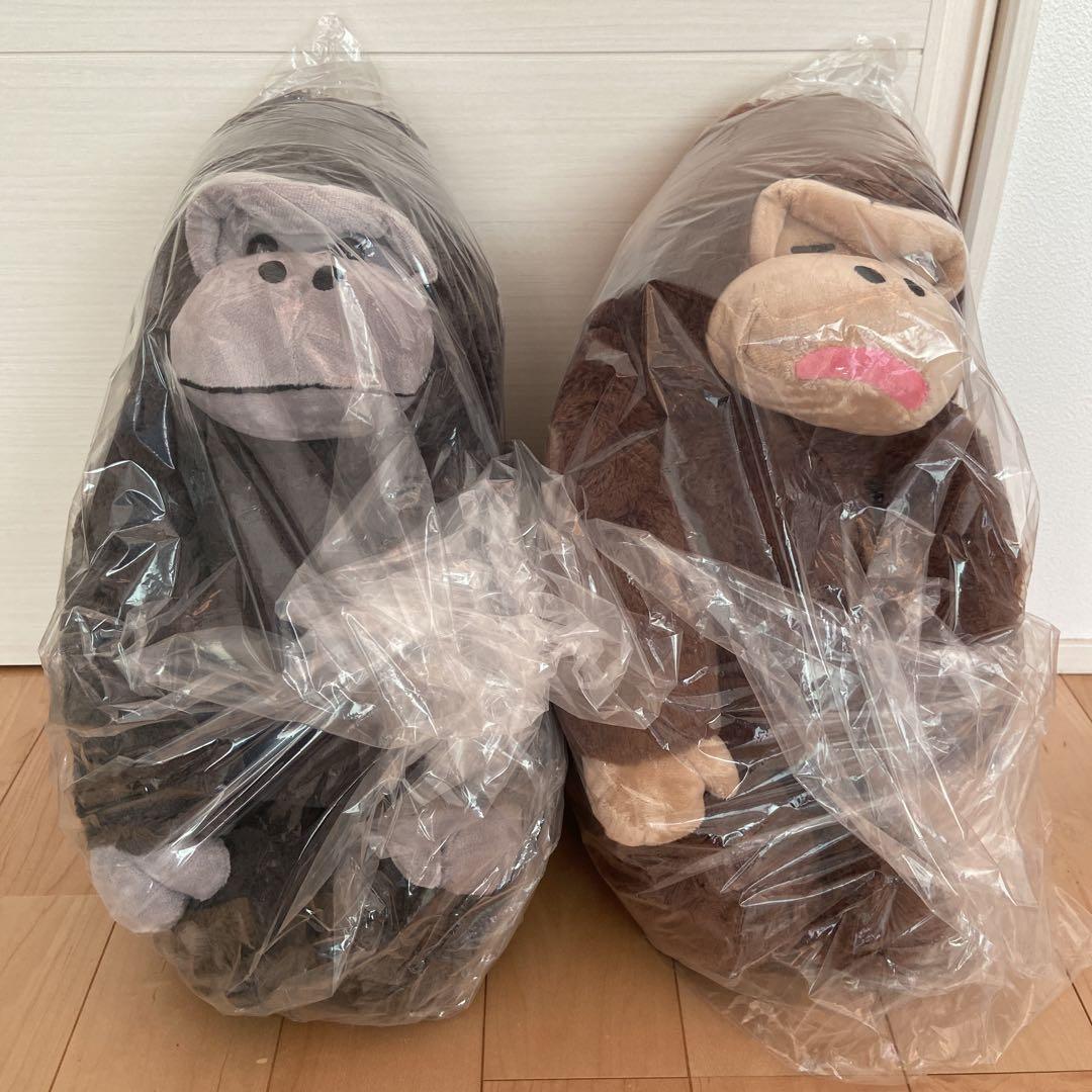 ウホウホゴリラのゴリくん正座 ウルトラBIG ゴリくん ごりすけ
