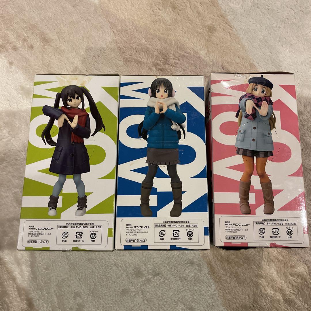 けいおん!!フィギュア3体セット けいおん! フィギュア3体セット - メルカリ