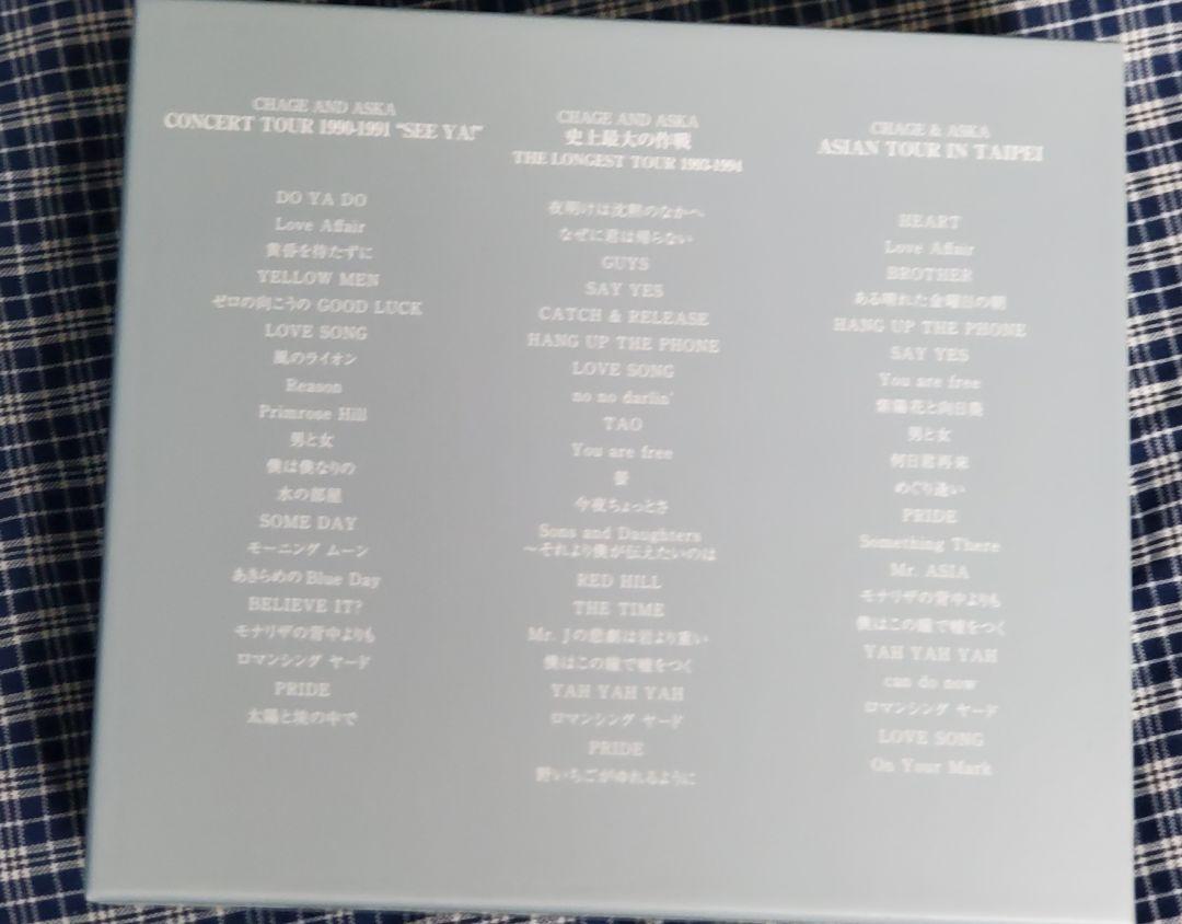 CHAGE and ASKA LIVE DVD BOX 3 - メルカリ CHAGE and ASKA LIVE DVD BOX 3 - メルカリ