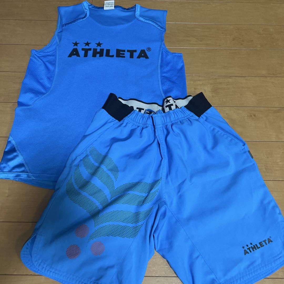 ATHLETA フード付きジャケットとショートパンツセット Lサイズ