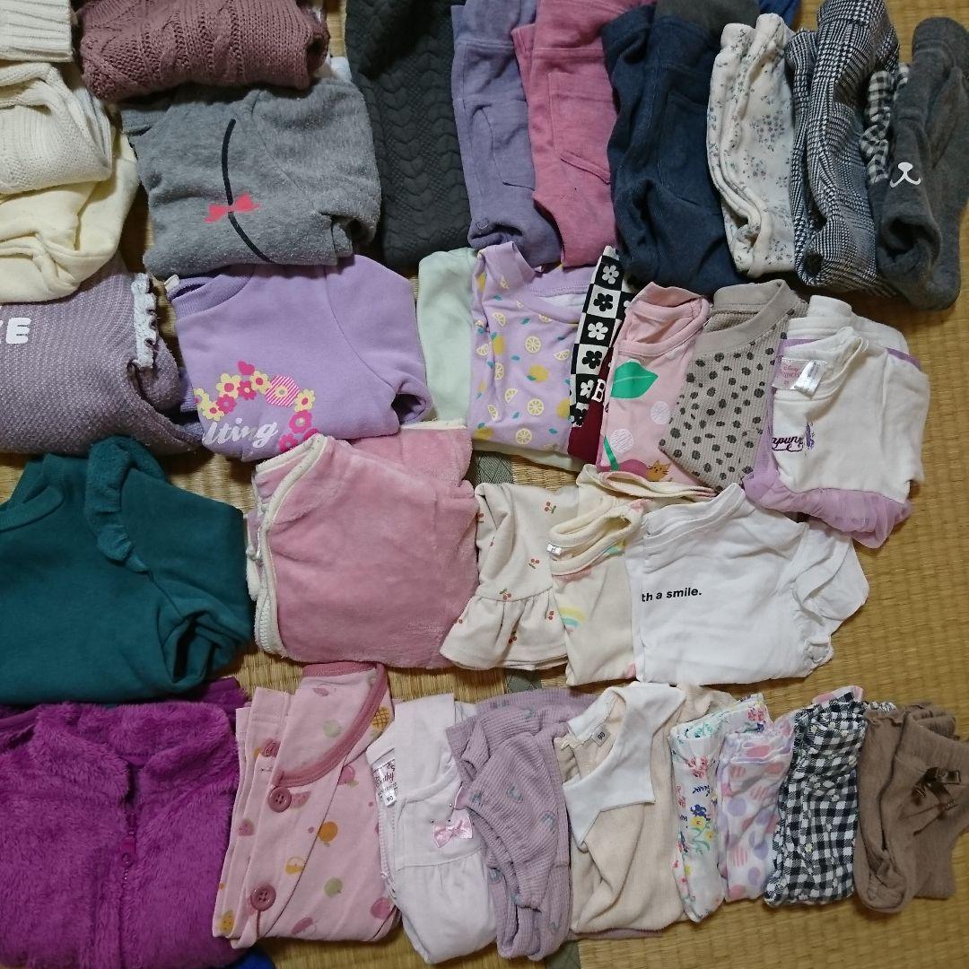 90 95 100は1か2枚 女の子 春夏秋冬 服 まとめ売り 75枚