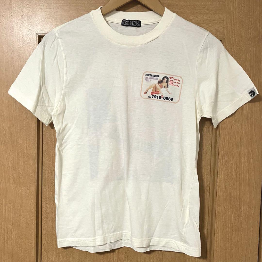 【雰囲気抜群❗️】00's HYSTERIC GLAMOUR 20周年 Tシャツ