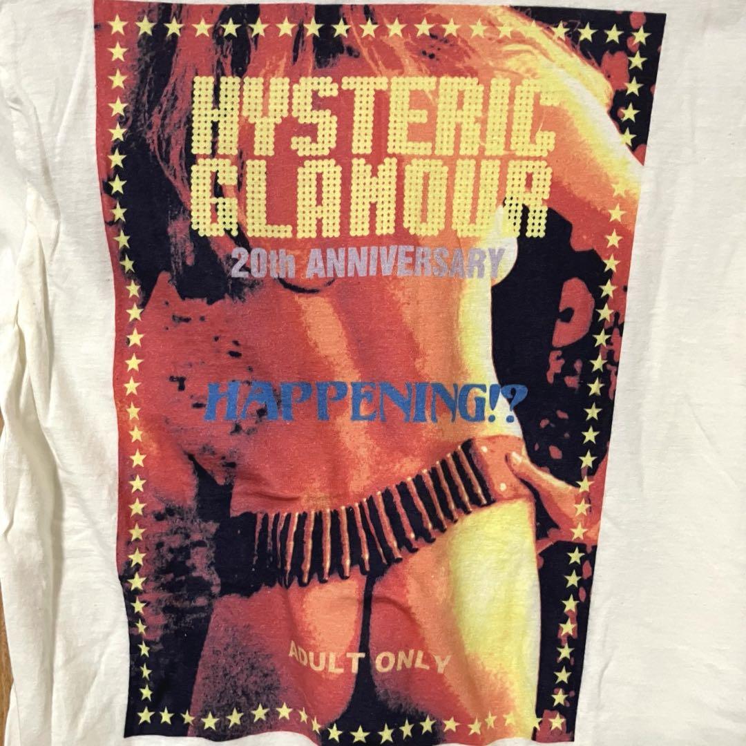【雰囲気抜群❗️】00's HYSTERIC GLAMOUR 20周年 Tシャツ