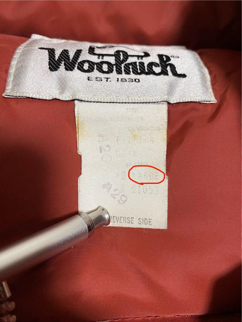 Woolrich 70s ダウンベスト　ロクヨンクロス　Lサイズ