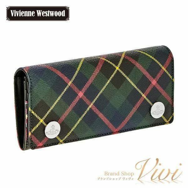 【定価7万】Vivienne Westwood dot タータン 長財布