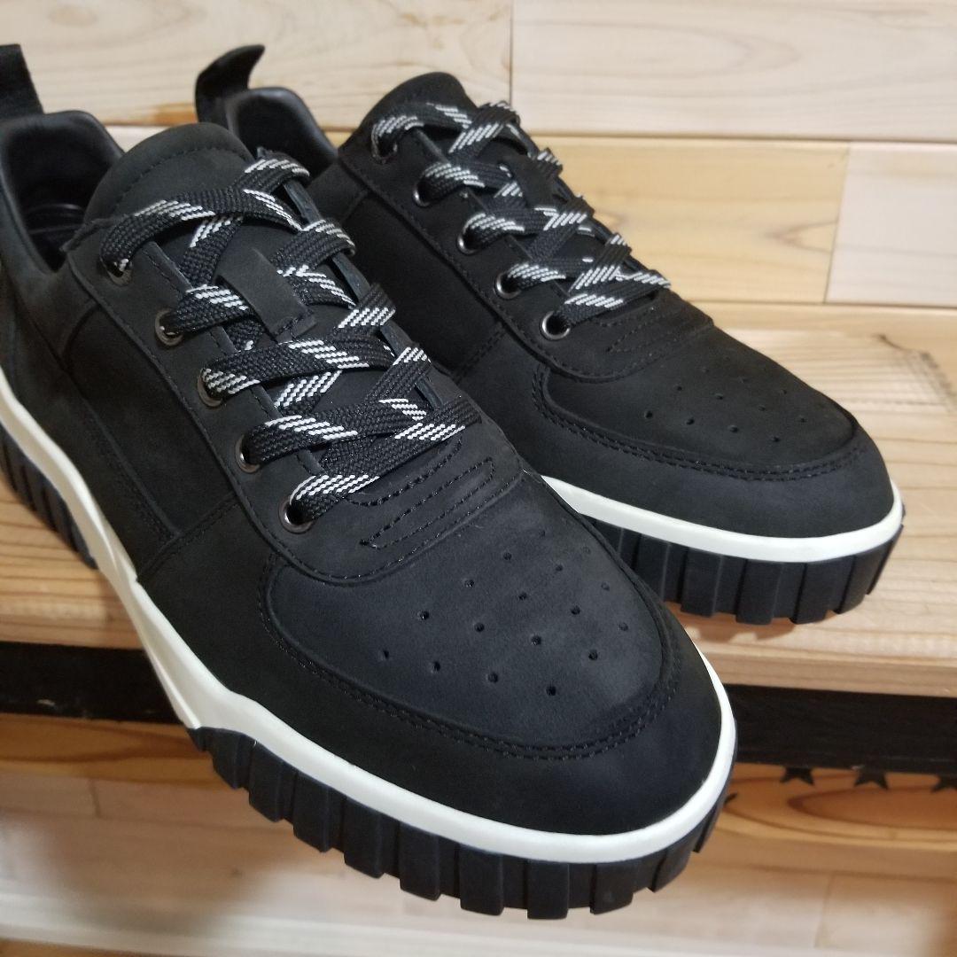 美品　DIESEL　LE RUA　LOW　レザー　ブーツ　26.0　ロゴ 黒