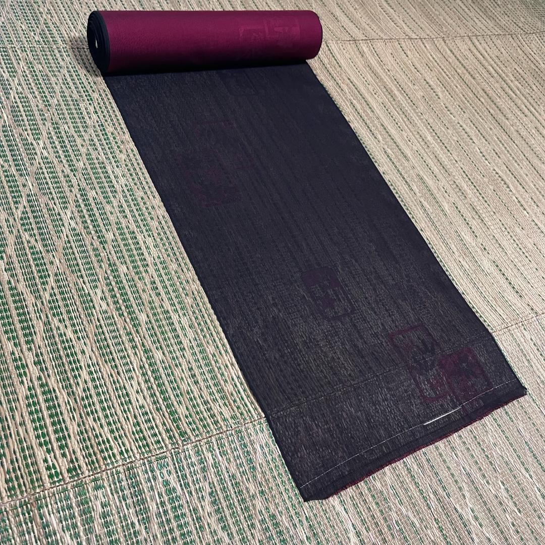 【新品未使用】染小紋<紗・Deux De Art>着尺 正絹 反物