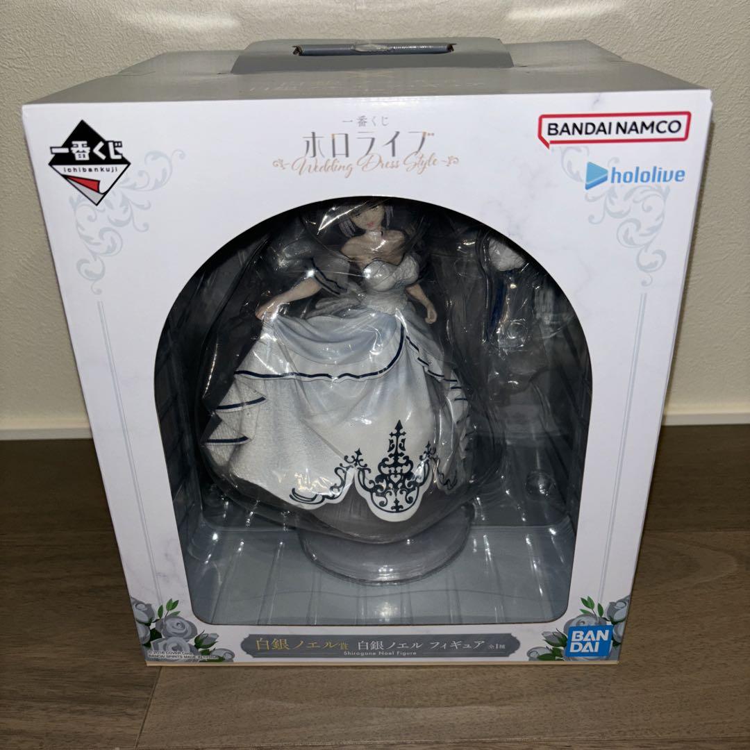 ホロライブ 一番くじ 白銀ノエル フィギュア 缶バッジ アクスタ
